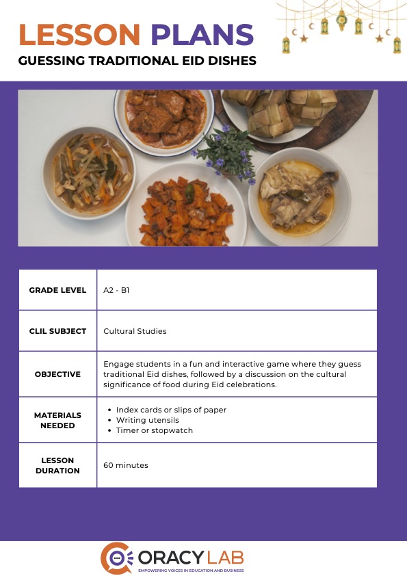 Lesson plan. Ramadan