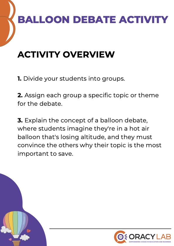balloon-debate-activity